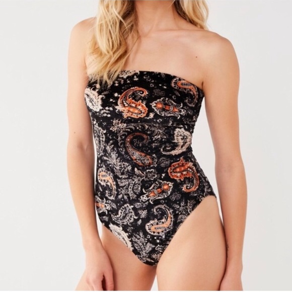 Urban Outfitters Tops - Urban Outfitters Velvet Body Suit